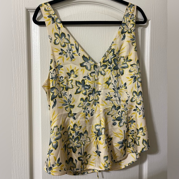 NWOT CINQ A SEPT Night Bloom Eliana Top - M - Picture 4 of 7